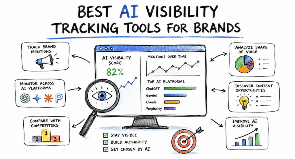 Best AI Visibility Tracking Tools for Brands