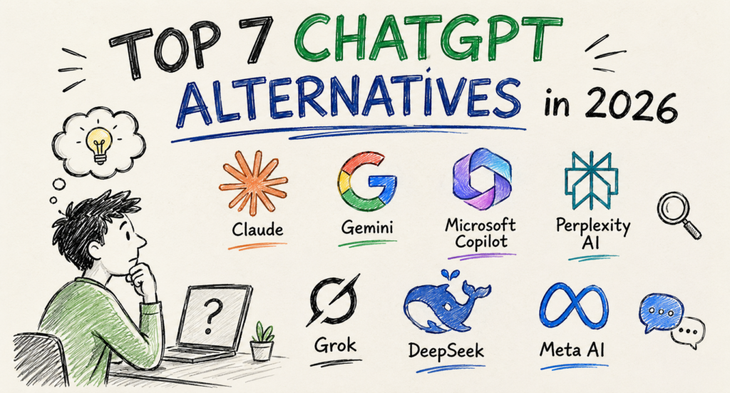 Top 7 ChatGPT Alternatives in 2026